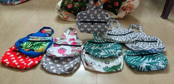 Cotton Hand Bag 7"